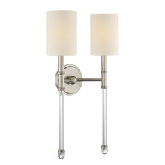 Fremont Satin Nickel Sconce by Savoy House