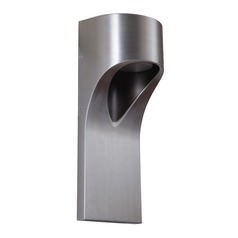 Fusion 15-Inch Satin Aluminum LED Outdoor Wall Light by Craftmade Lighting