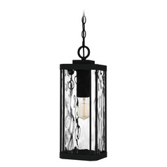 Balchier Matte Black Outdoor Hanging Light by Quoizel Lighting