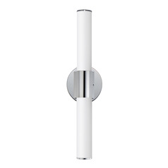 Tubo Polished Chrome LED Vertical Bathroom Light by Maxim Lighting