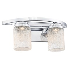 Brilliant Chrome LED Bathroom Light by George Kovacs