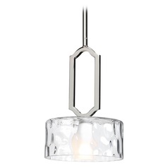 Caress Mini Pendant Polished Nickel by Progress Lighting