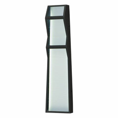 Totem 24-Inch LED Outdoor Wall Light in Black by ET2 Lighting