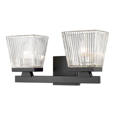 Astor Matte Black Bathroom Light by Z-Lite
