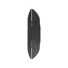 Tectonic 18-Inch LED Outdoor Wall Light in Black by ET2 Lighting