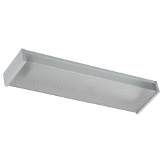 Prismatic Acrylic Flush Mount White by Quorum Lighting