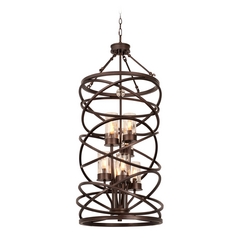 Eternity Etruscan Bronze Pendant by Kalco Lighting