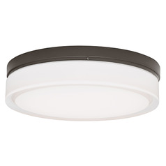 Sean Lavin Cirque Large 2700K LED Flush Mount in Bronze by Visual Comfort Modern