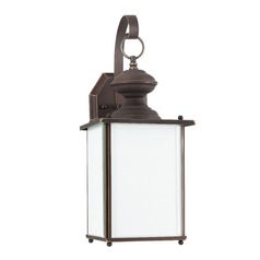 Jamestowne Outdoor Wall Light in Antique Bronze by Generation Lighting
