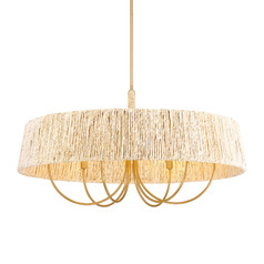 Hellia 36-Inch Pendant in Legacy Brass by Minka Lavery