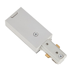 Live End Connector for Track in White by Eurofase Lighting