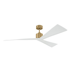 Adler 60-Inch Fan in Burnished Brass by Visual Comfort & Co Fans