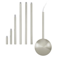7-Piece 62-Inch Length Electrical Box Extension Set with Cover Plate by Eglo Lighting