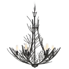 Thornhill Black Chandelier by Quoizel Lighting