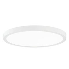 Flat LED Light Surface Mount 14-Inch Round White 3000K 1560LM