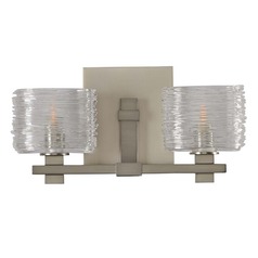 Clearwater Satin Nickel Bathroom Light by Kalco Lighting
