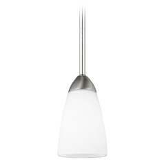Seville Brushed Nickel Mini Pendant by Generation Lighting