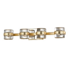 Splash Gold Leaf LED Bathroom Light by Troy Lighting