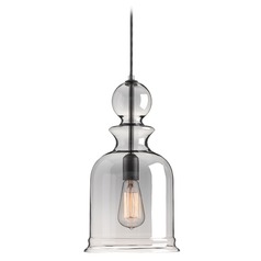 Staunton Farmhouse Mini Pendant in Graphite by Progress Lighting