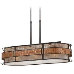 Laguna Linear Light in Renaissance Copper by Quoizel Lighting