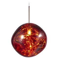 Galactic Copper LED Pendant by Matteo Lighting