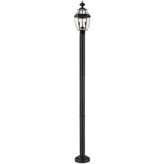 Westover Black Post Light by Z-Lite