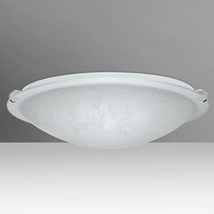 Besa Lighting Trio Polished Nickel LED Flushmount Light
