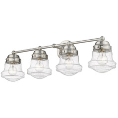 Vaughn Brushed Nickel Bathroom Light by Z-Lite