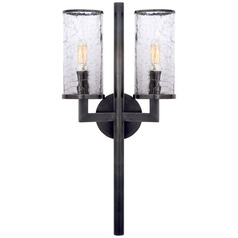 Kelly Wearstler Liaison Double Sconce in Bronze by Visual Comfort Signature