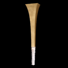 Roman 40-Inch LED Wall Sconce in True Brass by Allegri Crystal
