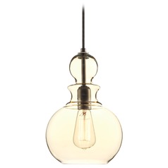 Staunton Farmhouse Mini Pendant in Bronze by Progress Lighting