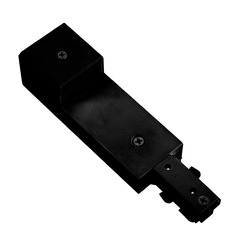 Live End Conduit for Track in Black by Eurofase Lighting