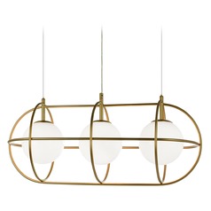 Eclipse Gold Island Light by Matteo Lighting