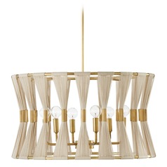 Bianca 24.50-Inch Pendant in Patinaed Brass by HomePlace by Capital Lighting
