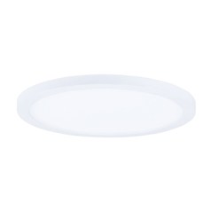 Wafer 15-Inch 4000K Round LED Flush Mount in White by Maxim Lighting