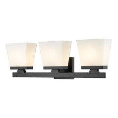 Astor Matte Black Bathroom Light by Z-Lite