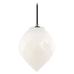 Gemma Chrome Mini Pendant by Matteo Lighting