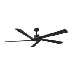 Aspen 70-Inch Fan in Midnight Black by Visual Comfort & Co Fans