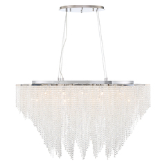 Cohen 18-Light Chandelier in Chrome by Eurofase Lighting