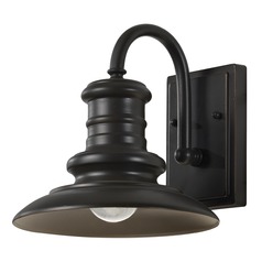 Redding Station Restoration Bronze LED Barn Light by Generation Lighting