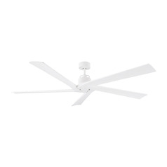 Aspen 70-Inch Fan in Matte White by Visual Comfort & Co Fans