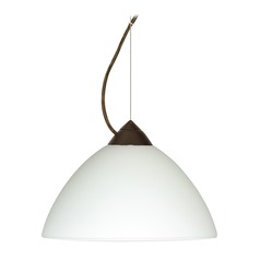 Besa Lighting Tessa Bronze LED Pendant Light