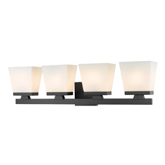 Astor Matte Black Bathroom Light by Z-Lite