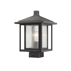 Aspen Oil Rubbed Bronze Post Light by Z-Lite