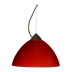 Besa Lighting Tessa Bronze LED Pendant Light