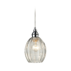 Mini-Pendant Light with Clear Glass
