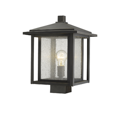 Aspen Oil Rubbed Bronze Post Light by Z-Lite