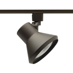 Trac-Lites PAR30 Flared Step Trac Head Bronze by Juno Lighting Group
