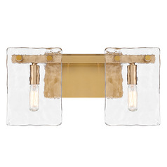 Savoy House Lighting Genry Warm Brass Bathroom Light