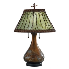 Highland Table Lamp in Bronze by Quoizel Lighting
